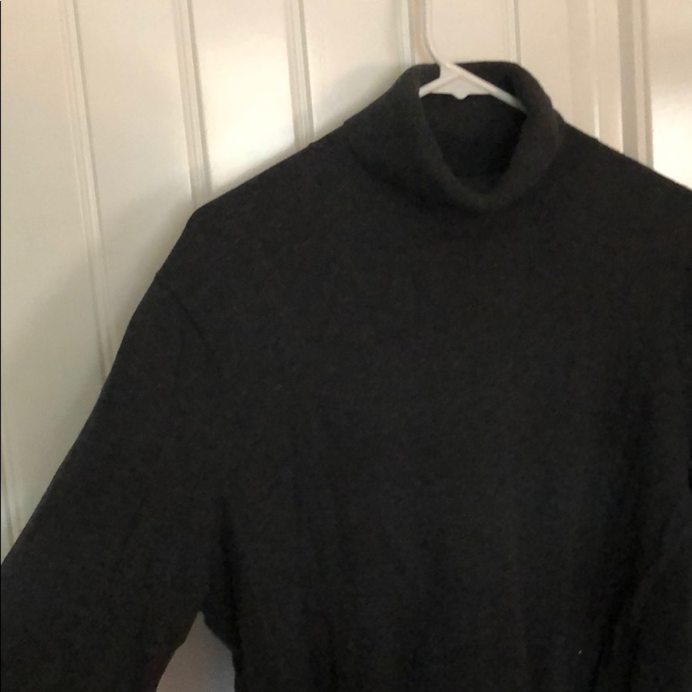Charcoal Gray Turtle Neck